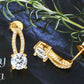 Caroling Huggie Earrings