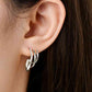 Cedar Huggie Earrings