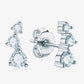 Tinsel Stud Earrings